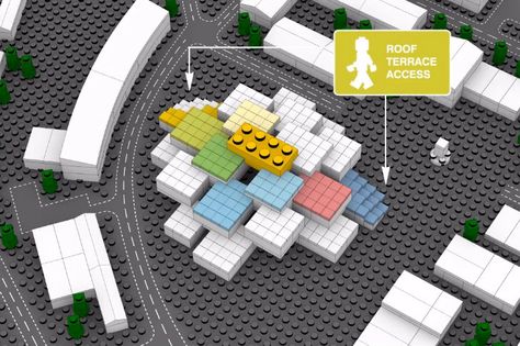 Interior Architecture Presentation, Billund Denmark, Big Architects, Big Lego, Museum Interior, Concept Models Architecture, Kindergarten Design, Bjarke Ingels, House Apartment