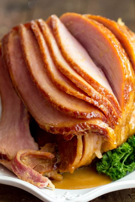 _MG_8424 Honey Ham Recipe, Mustard Glazed Ham, Top Slow Cooker Recipes, Slow Cooker Ham Recipes, Honey Baked Ham Recipe, Ham Recipes Baked, Honey Mustard Recipes, Garlic Mustard, Slow Cooker Recipes Pork