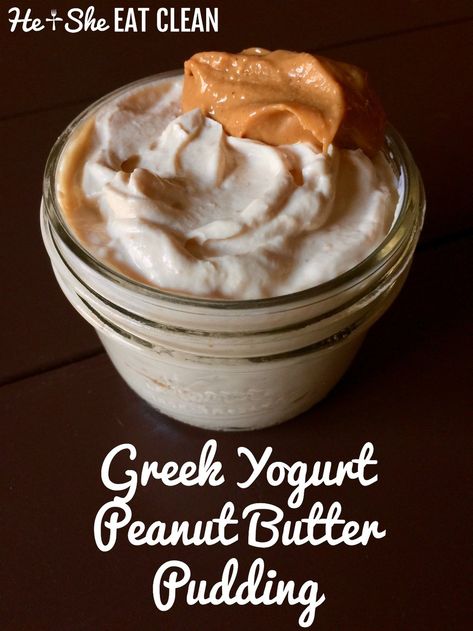 Greek Yogurt Peanut Butter, Greek Yogurt Dessert, Peanut Butter Pudding, Greek Yogurt And Peanut Butter, Ww Snacks, He And She, Whipped Yogurt, Peanut Butter Yogurt, Yogurt Dessert