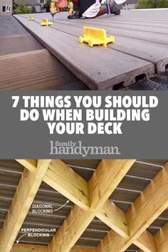 Diy Deck Building, Building A Deck Attached To House, Building A Pool Deck, Curved Floating Deck, Deck Diy Build, Deck Blueprints Design, Deck Off Garage, Building A Deck On A Slope, Back Patio Deck Ideas