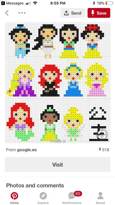 Easy Perler Beads Ideas, 3d Perler Bead, Plastic Canvas Ornaments, Hama Beads Design, Diy Perler Beads, Disney Cross Stitch, Melting Beads, Mini Cross Stitch, Iron Beads