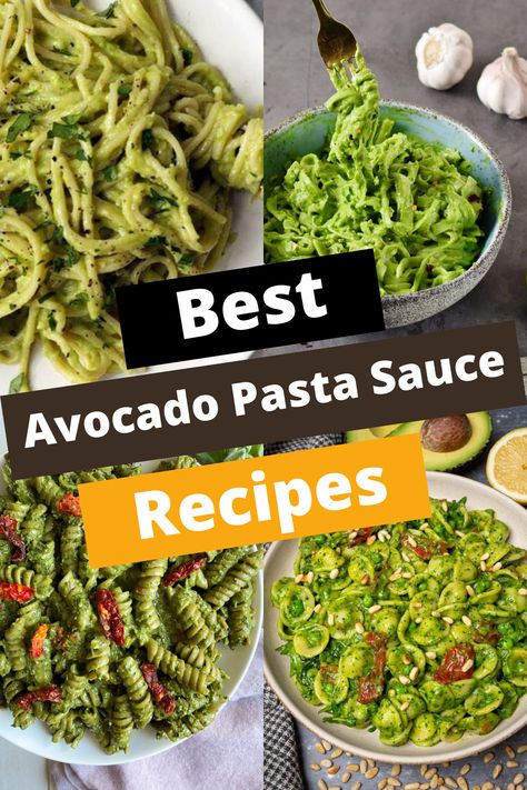 TOP 9 AVOCADO PASTA SAUCE RECIPES FOR YOUR TASTE BUDS Avocado Pasta Recipes, Avocado Pasta Sauce, Green Pasta Sauce, Best Baklava Recipe, Avocado Recipes Pasta, Avocado Sauce Pasta, Saltimbocca Recipe, Green Sauce Recipe, Creamy Avocado Pasta