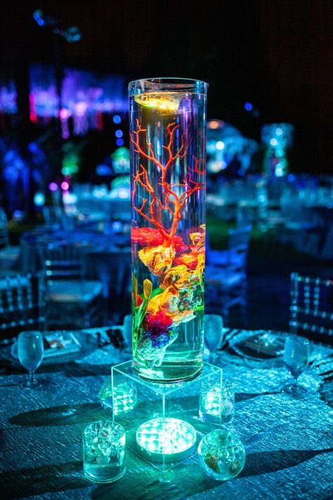 Nautical Gala Theme, Aquarium Theme Wedding, Underwater Quinceanera, Prom Themes Under The Sea, Under The Sea Gala Theme, Atlantis Prom Theme, Under The Sea Prom Theme Decoration, Under The Sea Gala, Under The Sea Quinceanera Theme