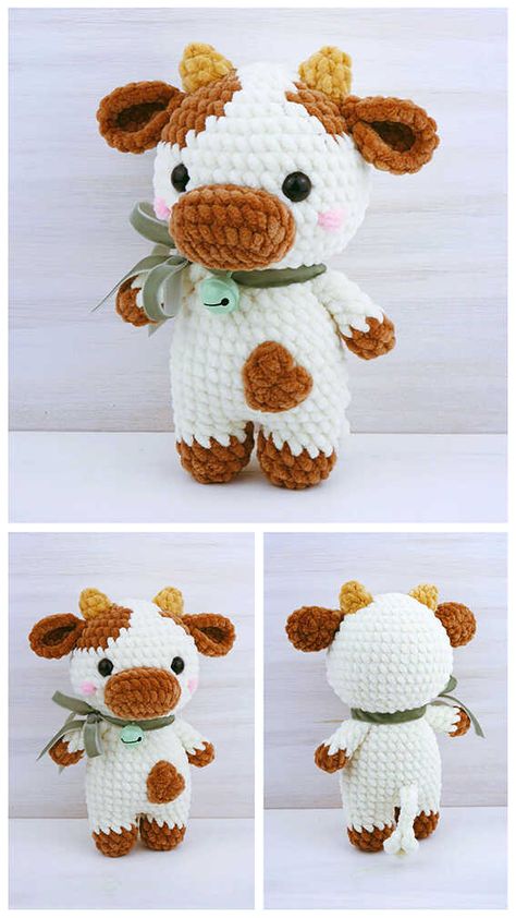 Amigurumi Cow Crochet Free Pattern Sunflower Cow Amigurumi, Blueberry Cow Crochet Pattern Free, Crochet Plush Cow Pattern Free, Crochet Cow Head Free Pattern, Crochet Amigurumi Cow Free Pattern, Crochet Cow Patterns Free, Crochet Mini Toys Free Pattern, Sunflower Cow Crochet Pattern Free, Crochet Cow Free Pattern Amigurumi