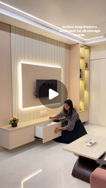 Small Tv Unit Design, Small Tv Unit Design Modern, Small Tv Unit, Japanese Apartment, Tv Unit Design Modern, Small Tv, Modern Kitchen Design Grey, Tv Unit Decor, Living Room Decor Fireplace