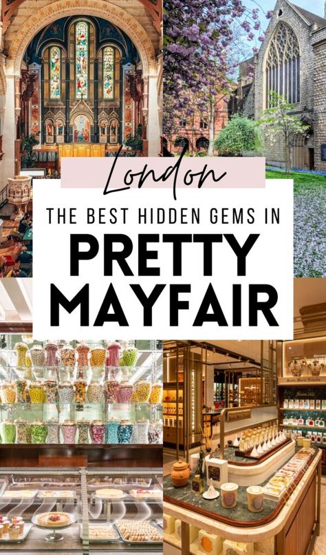 Discover the best hidden gems in Mayfair, Central London in this complete guide - from secret gardens and rooftops to amazing restaurants to have breakfast in Mayfair and public artwork, you'll find here food spots as well as unusual and free things to do in Central London! best hidden gems in london - best places to eat in central london - best bakeries in london - cheap things to do in london on a budget - secret places to visit in london - london travel guide - london travel bucket list London England Travel, London Vacation, Cool Things To Do, Fashion Shops, Breakfast And Brunch, Travel Guide London, Mayfair London, United Kingdom Travel, Visiting England