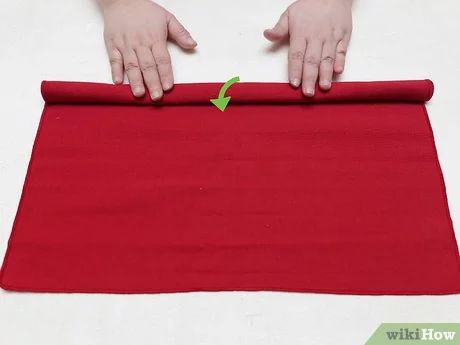 4 Ways to Fold a Napkin for a Napkin Ring - wikiHow Diy Napkin Rings Wedding, Christmas Napkin Folding Tutorials, Ways To Fold A Napkin, Napkin Ring Folding, Diy Wedding Napkins, Fold A Napkin, Beautiful Napkin Folding, Napkin Folding Tutorial, Cloth And Paper