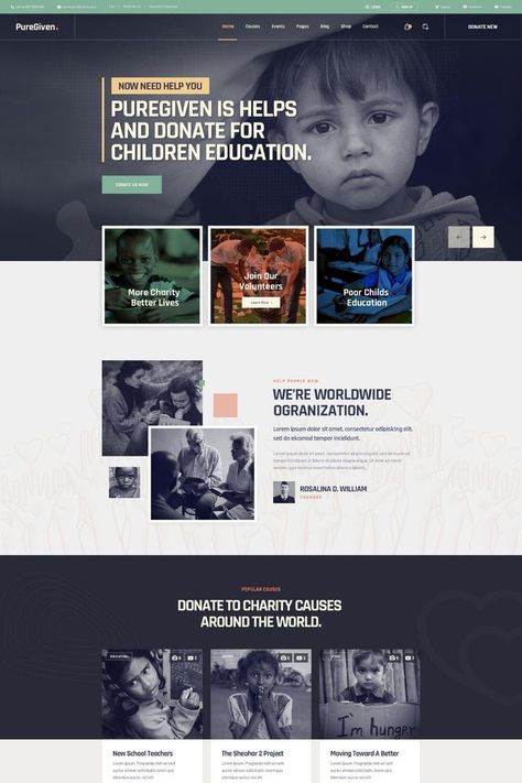 These templates are some of the most popular templates for NGO websites Templates on Themeforest. These templates are available for churches, charities, foundations churches, fundraisers, donation sites, and other organizations. #websitetemplates #websitedesign #website #websitedevelopment #websitebuilder #websitedeveloper #websitetemplate #websitetips #websitedesigner #websites #websitecreation #webdesign #webdevelopers #websitedesigns #webdesigner #websitemaker #websitedesigners Charity Website Design, Web Design Page, Nonprofit Website Design, Charity Websites, Church Website Design, Nonprofit Website, Web Design Creative, Charity Foundation, Advanced Typography