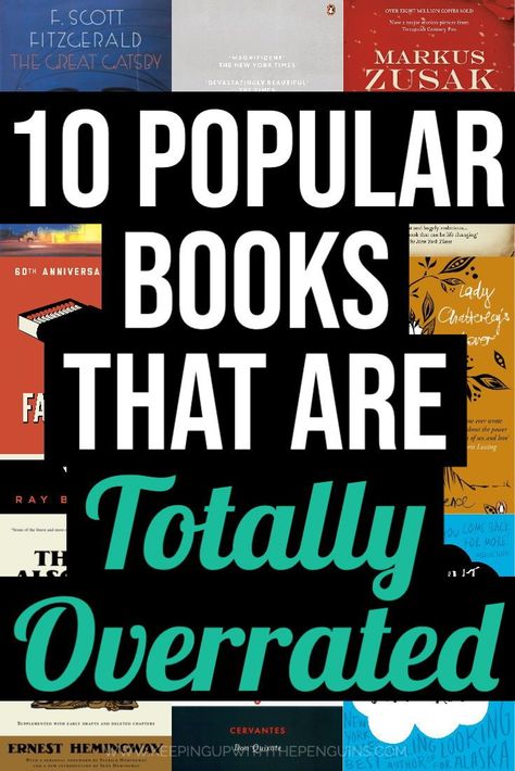 A few weeks ago, I put together a list of underrated books, ones that haven’t received the attention or acclaim that I think they deserve. Now, I know literary appreciation isn’t a zero sum game, but it got me thinking: it stands to reason that, if there are books out there that aren’t feeling enough of the love, there must be some that are feeling too much of it. Right? #BookReviews #BookList #ReadingList #Books #Reading #Booklovers #Bookworms Underrated Books To Read, Feeling Too Much, Underrated Books, Book Blogs, Best Books List, Reading List Challenge, Creative Writing Course, Zero Sum Game, Dystopian Fiction