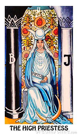 high-priestess-tarot-card-major-arcana-rider-waite-smith-deck-white-background Rider Waite Tarot Cards, Rider Waite Tarot Decks, Angel Tarot Cards, Angel Tarot, Online Psychic, Rider Waite Tarot, Tarot Astrology, Rider Waite, Tarot Card Decks