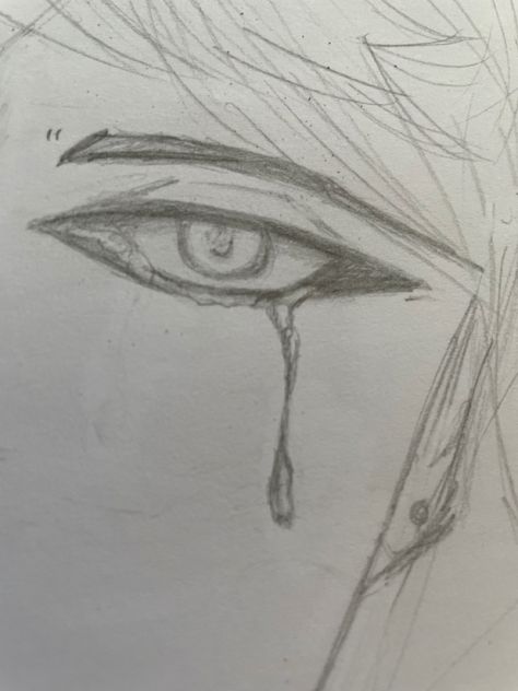 Im getting better at drawing i swear 😭 Tears Drawing, Im Getting Better, Eyes Male, Anime Mouth Drawing, Drawing Tut, Anime Mouths, How To Draw Anime Eyes, Tears In Eyes, Mouth Drawing