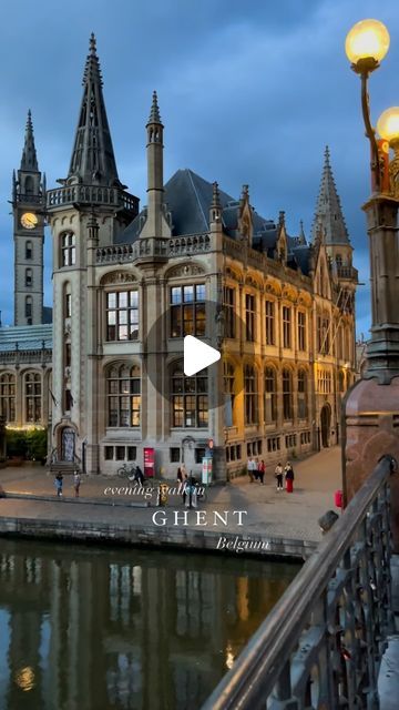 Florian Olbrechts on Instagram: "Ghent is one of Belgium’s most beautiful cities! 🇧🇪 

With its many canals and Hogwarts atmosphere, it’s sure to please all Harry Potter fans 🪄

It has a particularly pleasant atmosphere, especially in the evening when you take a stroll along the canals 

📍Ghent, Belgium 

#gent #visitgent #ghent #belgium #gand #voyageuse #potterhead #beautifuldestinations #poudlard #hogwarts #harrypotter #shotoniphone" Ghent Belgium, Beautiful Cities, Most Beautiful Cities, Beautiful Destinations, Europe Travel, Hogwarts, Belgium, Travel Destinations, Places To Go