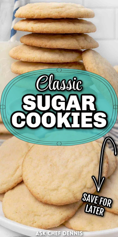 Paula Deen Sugar Cookie Recipe, Classic Sugar Cookie Recipe, Sugar Cookie Dough Recipe, The Perfect Cookie, Pudding Cheesecake, 4 Cake, Homemade Sugar Cookies, Sugar Cookie Recipe Easy, Yummy Sugar Cookies