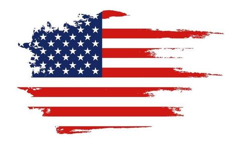 Distressed American Flag 6902221 Vector Art at Vecteezy Brush Paint Background, Card Lettering, Independence Day Greeting Cards, Independence Day Greetings, Wave Drawing, Usa Independence Day, Brush Background, Graphic Design Images, Brush Paint