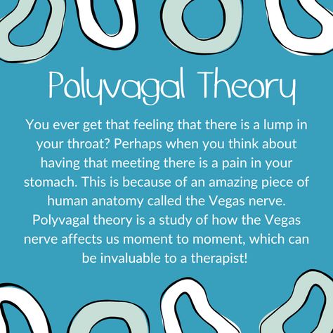 You ever get that feeling that there is a lump in your throat? Perhaps when you think about having that meeting there is a pain in your stomach. This is because of an amazing piece of human anatomy called the Vegas nerve. Polyvagal theory is a study of how the Vegas nerve affects us moment to moment, which can be invaluable to a therapist! #polyvagal #vegas #playroom Vegas Nerve, Us Moment, Polyvagal Theory, Piriformis Muscle, Piriformis Syndrome, Reflexology Chart, Body Image Issue, The Vegas, Autonomic Nervous System