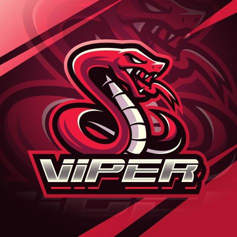 Red viper snake mascot logo design Red Viper, Viper Snake, Snake Logo, Mascot Logo Design, Red Snake, Mascot Logo, Psd Icon, Vector Photo, Graphic Resources