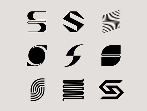 Letter S exploration by Milos Bojkovic #dribbble #design #branding #logo #logodesign #graphicdesign S Logo Minimal, S Abstract Logo, S Logotype, One Letter Logo, Letter S Typography, S T Logo, S Logo Design Letter, Sss Logo, S Typography