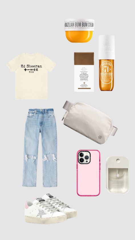 ED SHEERAN CONCERT Ed Sheeran Concert Outfit 2023, What To Wear To Ed Sheeran Concert, Ed Sheeran Concert Outfit Ideas 2023, Ed Sheeran Concert Outfit, Ed Sheeran Concert, Cute Concert Outfits, High School Fashion, Sing For You, Concert Outfits