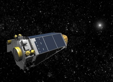 Kepler is OK!  Spacecraft recovered from emergency. Kepler Mission Engineers are still not sure why the planet-hunting spacecraft went into Emergency Mode last week.  | EarthSky.org | Image credit: NASA Kepler Planet, Nasa Planets, Nasa Engineer, Nasa Images, Space Telescope, Light Year, Our Solar System, Telescopes, Astronomer