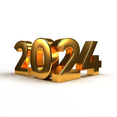 Happy new year 2024 golden 3d numbers with Happy New Year 2024 Golden 3d Numbers With Luxury Text transparent background 2024 Gold Number, 2024 3d Text, 2025 Design Number, Logo Gallery Art, 3d Numbers, Golden Number, Certificate Background, Poster Template Design, School Images