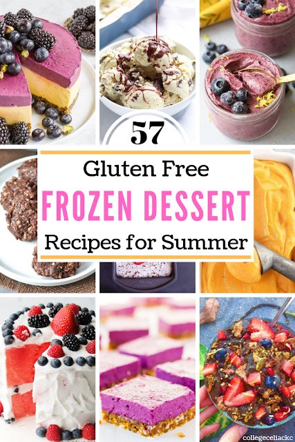 Want to know the best gluten free dessert recipe for summer? Then check out my round up of 57 delicious gluten free frozen desserts! From healthy dessert smoothies to keto cheesecake to vegan ice cream, this post has all the healthy and not-so-healthy gluten free desserts you need to cool off this summer. Summer Dessert Gluten Free, Gf Summer Desserts, Gluten Free Ice Cream Desserts, Gluten Free Summer Recipes, Gluten Free Summer Desserts, Healthy Dessert Smoothies, Gluten Free Frozen Desserts, Gluten Free Desserts Healthy, Gluten Free Ice Cream