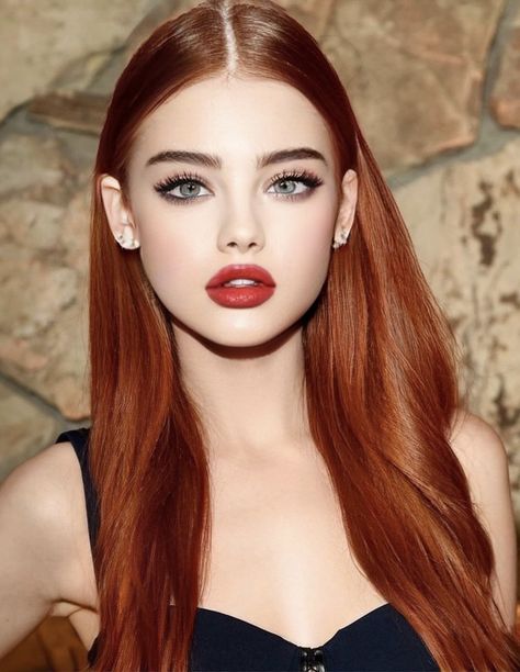 Light Red Hair Dark Eyebrows, Hair Colour Ideas Red Copper, Dark Eyebrows Red Hair, Ginger Hair Red Lipstick, Red Hair Pale Skin Green Eyes, Copper Hair Dark Eyebrows, Ginger Hair Dark Eyebrows, Red Hair Dark Eyebrows, Pale Red Hair