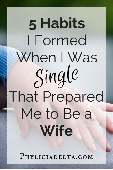 5 Habits I Formed When I Was Single That Prepared Me to be a Wife - Phylicia Masonheimer How To Be Single, Preparing For Marriage, Christian Relationships, Christian Dating, Godly Relationship, Godly Marriage, Wife Material, Marriage Goals, Before Marriage