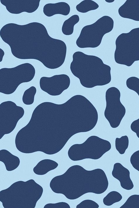 Blue Cow Print Wallpaper, Cow Print Wallpapers, Blue Cow Print, Cow Wallpaper, Cow Print Wallpaper, Blue Cow, Animal Print Wallpaper, Iphone Wallpaper Pattern, Mood Wallpaper