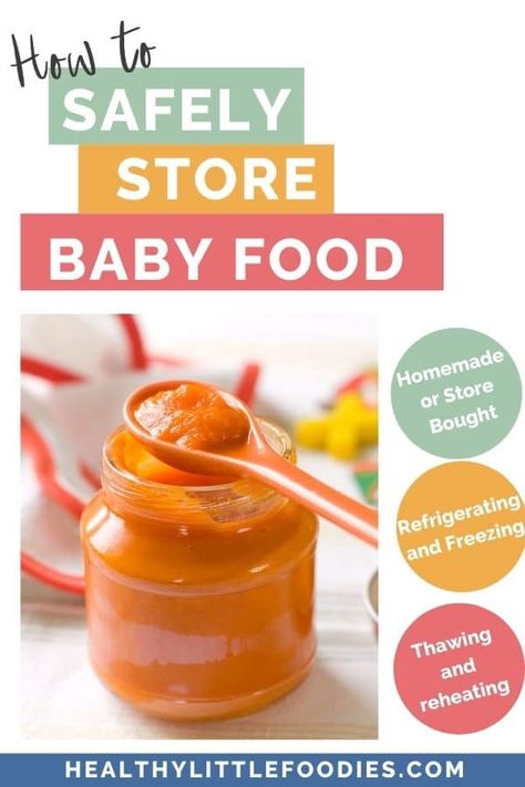 Homemade Baby Food Storage, Freezing Baby Food, Making Baby Food, Diy Baby Food, Baby Food Pouch Recipes, Baby Food Storage, Baby Puree Recipes, Baby Puree, Homemade Baby Foods