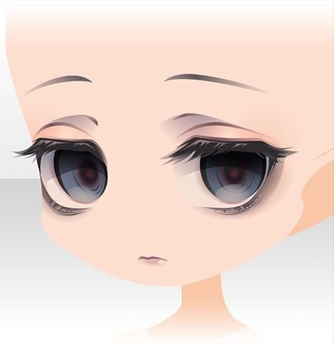 Chibi Eyes, Chibi Hair, Manga Eyes, Drawing Anime Clothes, Anime Accessories, Cocoppa Play, Anime Eye Drawing, Anime Eyes, 영감을 주는 캐릭터