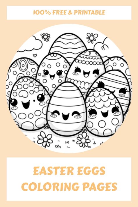 Easter eggs Coloring Pages Easter Coloring Pages Printable Free, Eggs Coloring Pages, Easter Eggs Coloring, Egg Coloring Pages, Easter Coloring Pages Printable, Easter Egg Coloring, Unique Easter Eggs, Egg Coloring Page, Egg Coloring