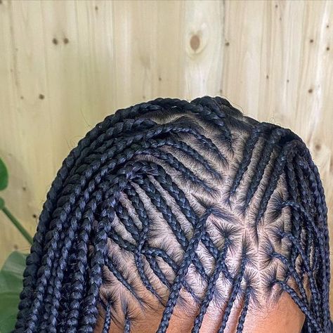 Funali Braids Flip Over, Flip Over Braids, Flip Over Fulani Braids, Different Braid Styles, Curly Braided Hairstyles, Hair Braid Designs, Braids Styling, Girly Hairstyles, Colored Braids