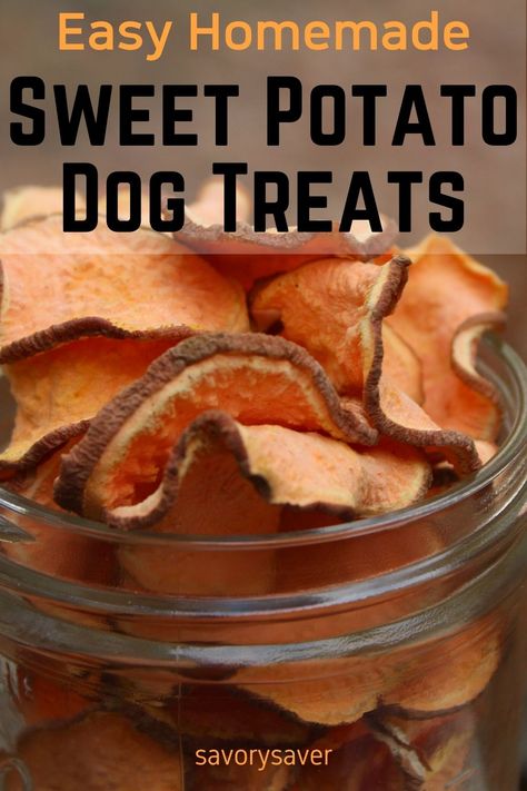 Sweet Potato Dog Chews, Easy Homemade Snacks, Sweet Potato Dog, Sweet Potato Oven, Sweet Potato Dog Treats, Potato Dog, Easy Dog Treat Recipes, Sweet Potato Slices, Easy Dog Treats