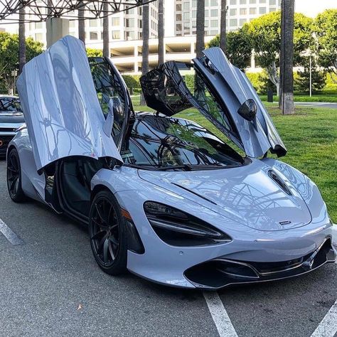 www.McLarenTalk.com on Instagram: “@mclarentalk member @wst_bank brand new MSO Grey #McLaren #720S 👽🛸 📲www.mclarentalk.com #mclarentalk #mclaren720s” Mclaren 720s Gray, Grey Mclaren, Maclaren Cars, Mclaren 720s, Mclaren Cars, Pimped Out Cars, Bugatti Cars, Fancy Cars, Classy Cars