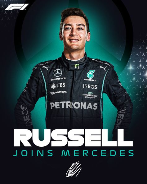 George Russell Mercedes, Mercedes F1, F1 Driver, George Russell, Amg Petronas, Mens Club, F1 Racing, F1 Drivers, World Championship