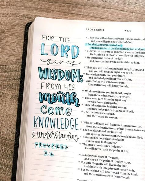 Proverbs Bible Journaling, Proverbs Bible Quotes, Journal Bible Quotes, Bible Proverbs, Bible Journal Notebooks, Bible Journaling For Beginners, Inspire Bible, Esv Bible, Christmas Bible Verses