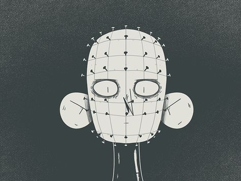 weekly, inspiration, muzli, design, inspiration, pinhead, character design, smile, weird shit, motion design, hellraiser, motion graphics, animation, gif, horror Smile Animation, Horror Animation, Weird Smile, Indie Animation, Line Animation, Adobe Illustrator Design, Weekly Inspiration, Animation Gif, Graphics Animation