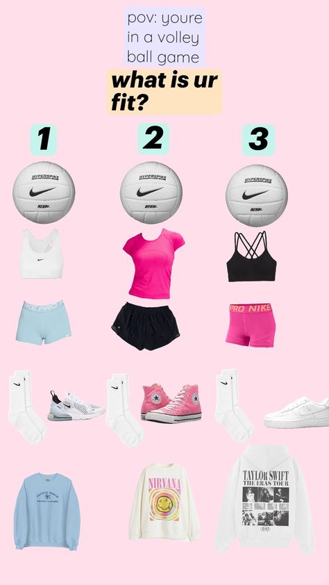 #game Volleyball Game Outfit, Preppy Volleyball, Game Outfit Ideas, Pick An Outfit, Girly Gifts Ideas, Volleyball Outfit, Volleyball Game, Outfit Ideas Casual, Volleyball Games