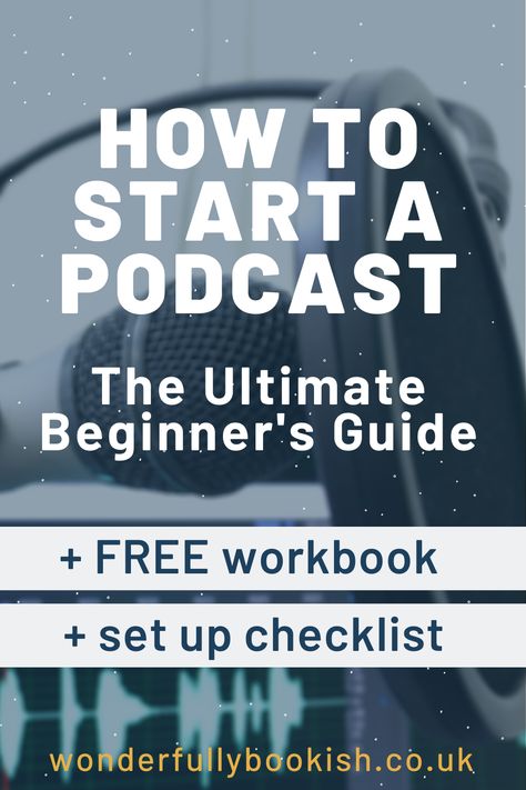 Everything you need to set up your podcast: finding your podcast niche and audience, naming your podcast, equipment and software, structure, hosting, finding music and artwork, and more. Plus download your free 20-page podcast creation workbook   checklist! #podcast #podcasting #podcastguide #freedownload #checklist #workbook Starting A Podcast For Beginners, Podcast Structure, Podcast Set Up, How To Begin A Podcast, Starting A Podcast Checklist, Podcast Start Up Checklist, Podcast Hosting Platforms, Reading Facts, Top Podcasts