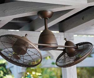 Fantastic fans.......I want this style of fans on my porch, just too cool...haha Living Pool, Porch Ceiling, Pergola Design, Outdoor Room, House With Porch, White Living, Beautiful Spaces, Decks And Porches, Screened In Porch