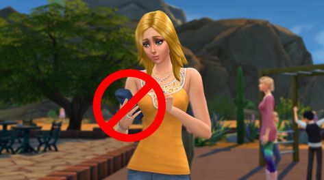 Mod The Sims - No More Autonomous Phone Actions Sims 4 Traits, Sims 4 Studio, No Phone, Sims 4 Cc Skin, Sims 4 Gameplay, Sims 4 Downloads, Sims 4 Update, Free Will, Sims 4 Collections