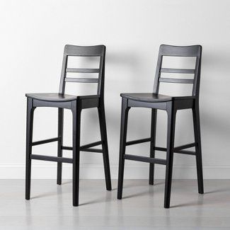 Bar Stools : Hearth & Hand™ with Magnolia Furniture : Target Magnolia Furniture, Steel Bar Stools, Black Counter Stools, Metal Counter Stools, Wood Counter Stools, Hearth & Hand With Magnolia, Kitchen Seating, Kitchen Counter Stools, Leather Counter Stools