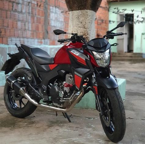 Honda CB Twister 250 | Motos de rua, Caminhoes carretas, Xj6 Cb 250 Twister, Twister 250, Bros 160, Motos Honda, Honda Cb, Big Time, Custom Bikes, Chopper, Neymar