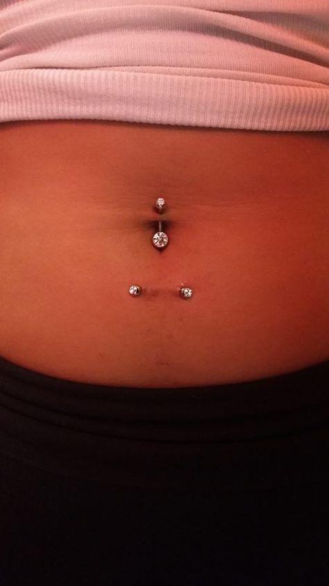 Belly Surface Piercing, Horizontal Belly Piercing, Surface Belly Piercing, Back Surface Piercing, Surface Back Piercing, Belly Piercing On Chubby Stomach, Lower Belly Button Piercing, Belly Button Piercing On Chubby Stomach, Bottom Belly Button Piercing