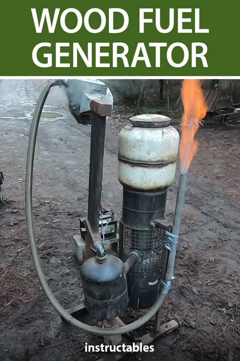 Gasifier How To Build, Wood Gasifier How To Build, Homemade Generator How To Build, No Electricity Living, Free Energy Generator How To Build, Off Grid Energy, Wood Gasifier, Homemade Generator, Hydraulic Ram