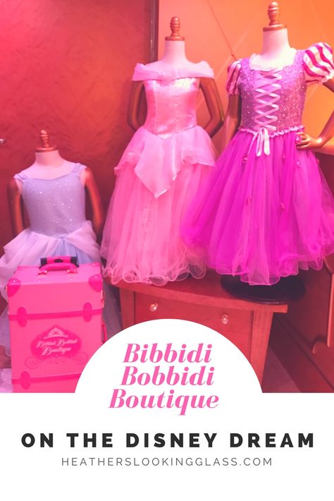 Bibbidi Bobbidi Boutique on the disney dream Malibu House, Bibbidi Bobbidi Boutique, Disney Planner, Disney Travel Agents, Family Vacay, Dream Cruise, Bottle Charms, Disney Fairies, Disney Tips