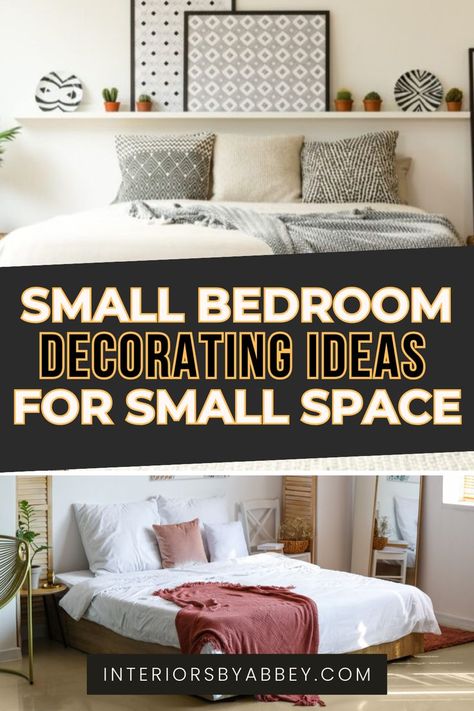 Small Bedroom Decorating Ideas For Your Small Space Bedroom