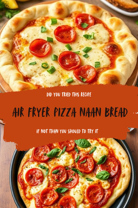 This Delicious Air Fryer Pizza Naan Bread recipe is a game-changer for quick, satisfying meals. It’s perfect for busy weeknights or when you need a crowd-pleaser snack without waiting for dough to rise. Naan Bread Pizza Ideas, Pizza Naan Bread, Air Fryer Naan, Pizza Naan, Naan Bread Pizza, Naan Bread Recipe, Air Fryer Pizza, Recipes With Naan Bread, Satisfying Meals