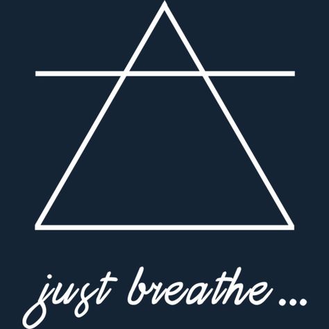 Air Symbol Tattoo, Breath Symbol, Breath Tattoo, Breath Quotes, Breathe Tattoos, Breathe Symbol, Just Breathe Tattoo, Intention Board, Air Symbol