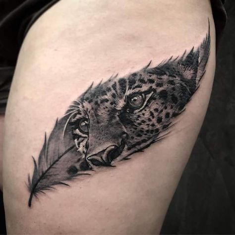 Cheetah Face Tattoo, Neat Tattoos, Cheetah Face, Tattoo Hand, Feather Tattoo, Face Tattoos, Feather Tattoos, Face Tattoo, Tattoo Work